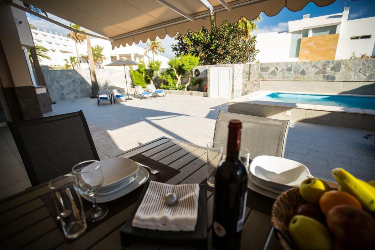 Villa Jandia Modern New Apartment Morro Jable Private Heated Pool Big Terrace And Parking Eksteriør bilde