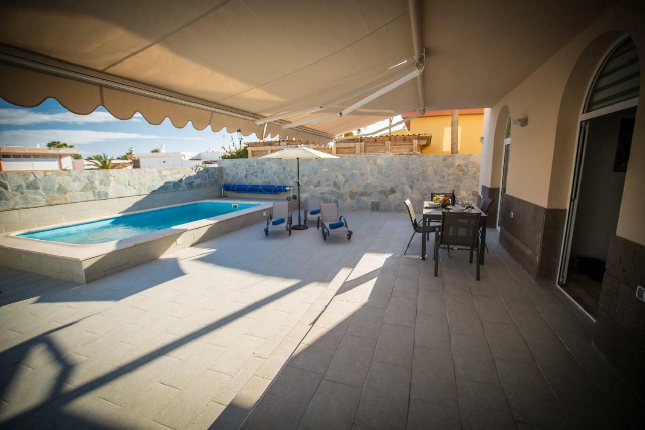 Villa Jandia Modern New Apartment Morro Jable Private Heated Pool Big Terrace And Parking Eksteriør bilde